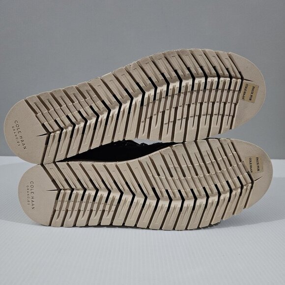 NEW Cole Haan Zerogrand Lodge Boot 9.5 Java Leather Shearling Waterproof Hiker - Picture 10 of 13